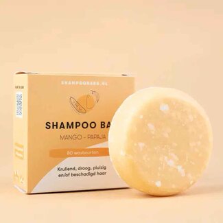 Shampoo Bars Mango & papaja - Krullend haar - 60g