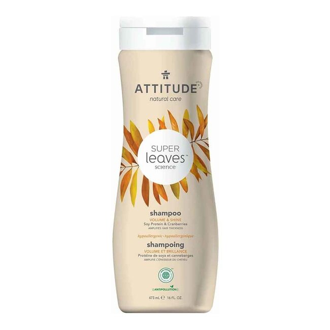 ATTITUDE Shampoo Super Leaves - Volume en Glans - 473ml