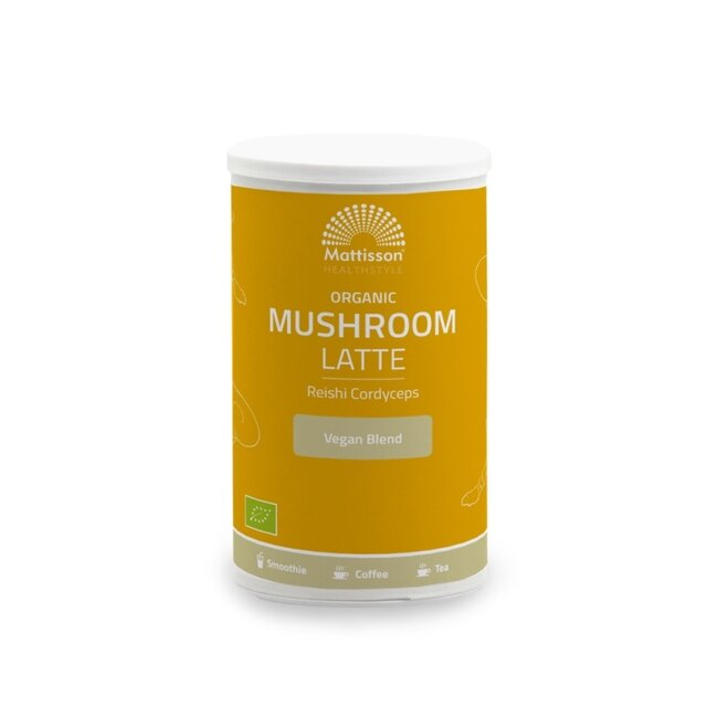 Mushroom Latte Reishi & Lion's Mane - 160g - BIO