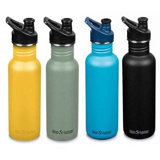 Klean Kanteen RVS Drinkfles Classic met sportdop - 800ml