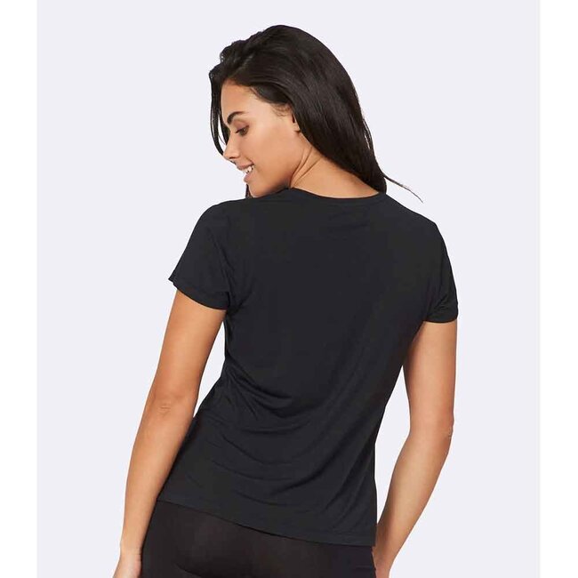 T-shirt Dames met ronde hals - maat S - zwart