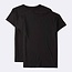 T-shirt Dames met ronde hals - maat S - zwart