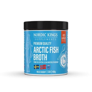 Nordic Kings Arctische Visbouillon poeder - 400g - THT 27-02-2026
