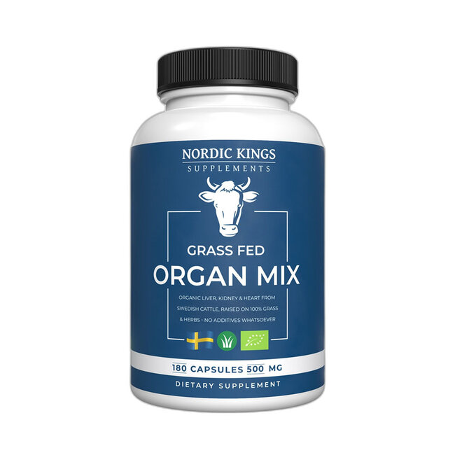 Runder Orgaan Mix - 500mg - 180 caps - BIO