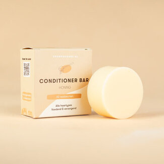 Shampoo Bars Conditioner Bar Honing - Droog en krullend haar - 45g