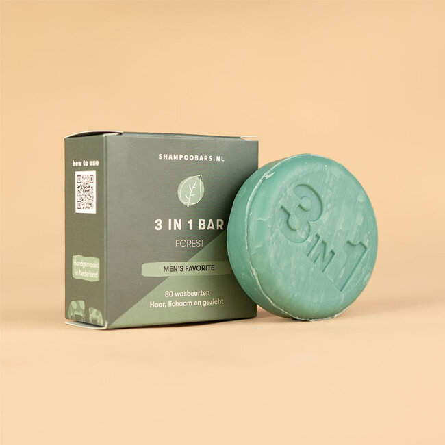 Shampoo Bars 3-in-1 Bar - Forest - 60g