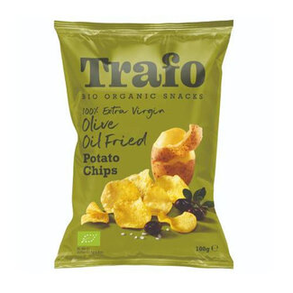 Trafo Chips gebakken in olijfolie - 100g - BIO