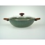 Wok/Wadjan XL 32cm - 2 grepen met Deksel - VegeTek