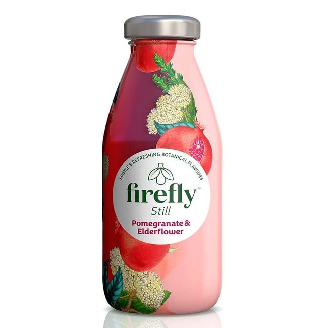 FireFly Fruitdrank Pomegranate & Elderflower - 330ml