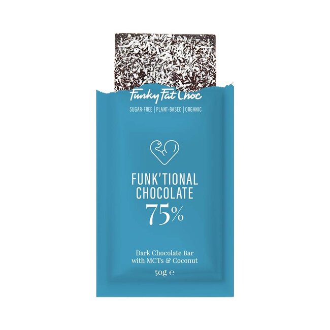 Pure Chocolade met Kokos en MCT - BIO