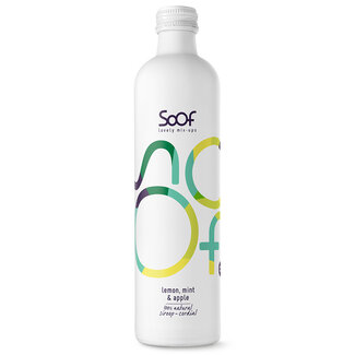 Soof Siroop Citroen, Munt & Appel - 340ml