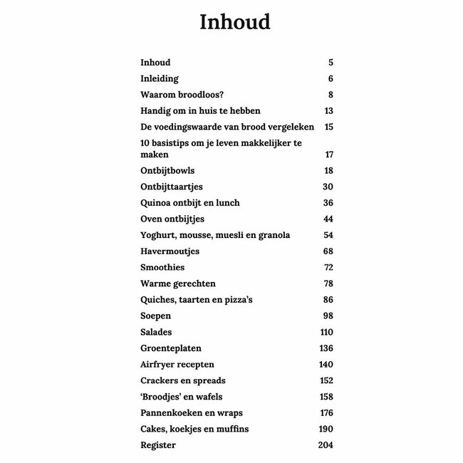 Broodloos - ontbijten & lunchen