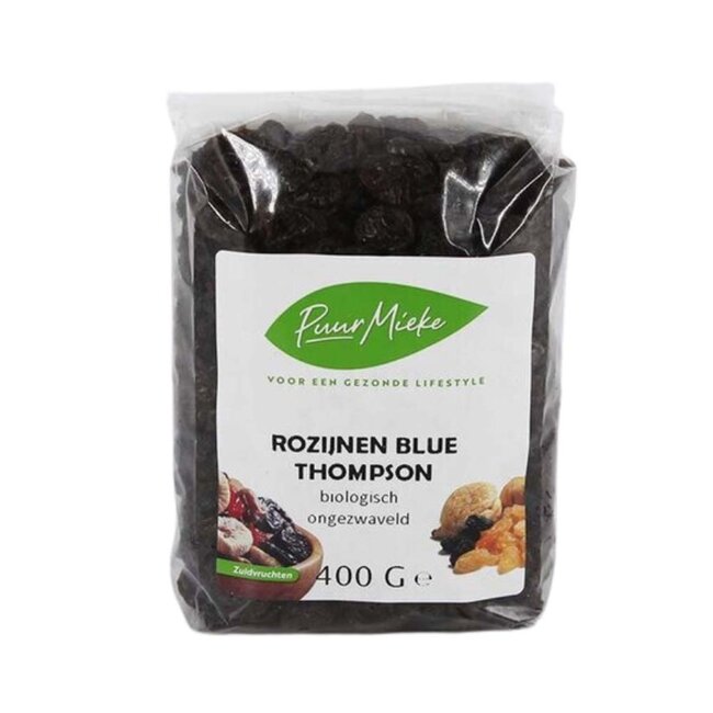 Puur Mieke Blue Thompson Rozijnen - 400g - BIO