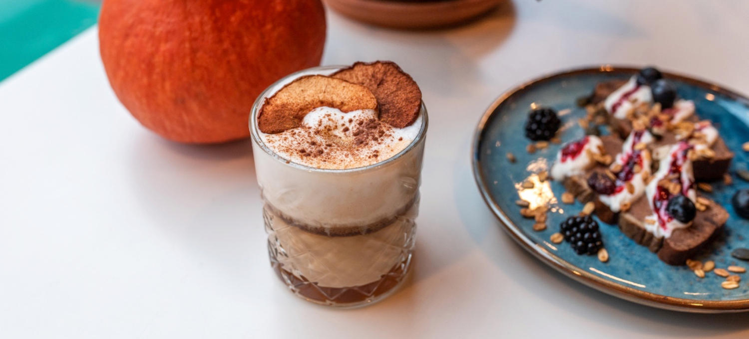 Ginger Spice Latte met Soof Siroop