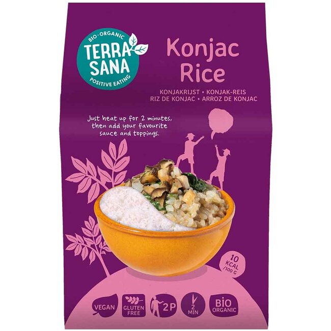 Terrasana Konjac Rijst - 250g - BIO