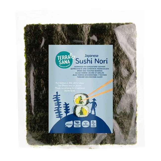 Sushi Nori - Gedroogd & Geroosterd - 17g