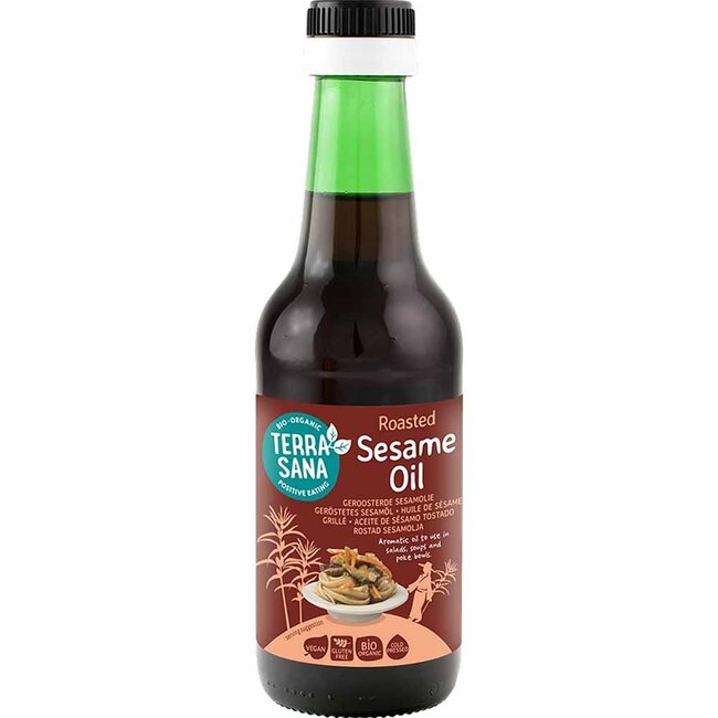 Terrasana Geroosterde sesamolie - 250ml - BIO