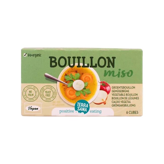 Bouillonblokjes Zonder Gist met miso - BIO