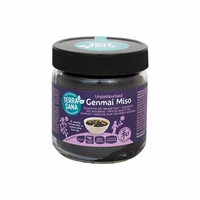 Terrasana Genmai Miso - Sojapasta met bruine rijst 350g - BIO