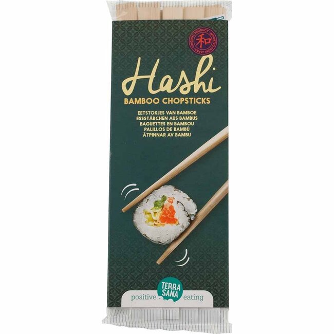 Eetstokjes van Bamboe - Hashi - 10 sets