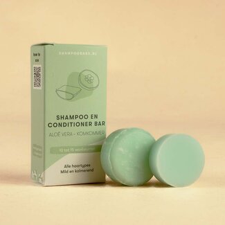 Shampoo Bars Mini - Aloë Vera Komkommer - Shampoo & Conditioner