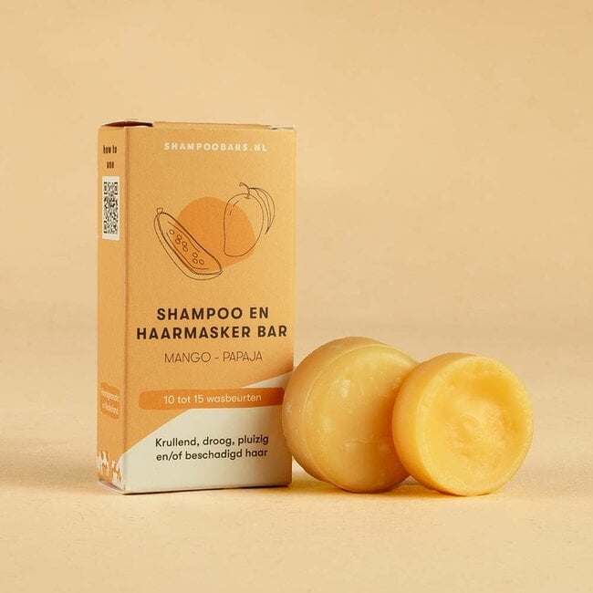 Shampoo Bars Mini - Mango Papaja - Shampoo & Haarmasker