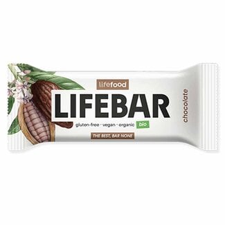 Lifefood Energiereep Chocolade RAW - 40g - BIO