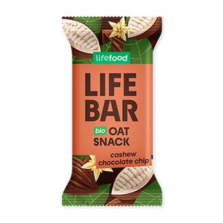 Lifefood Haverreep Chocolate Chip - 40g - BIO