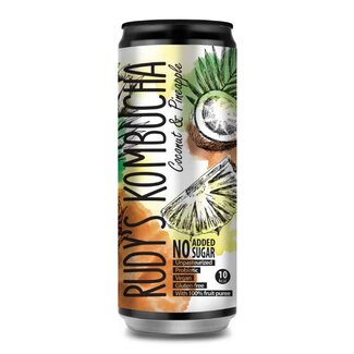 Rudy's Kombucha - Kokos & Ananas - 330ml