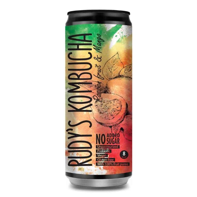 Kombucha - Mango & Passiefruit - 330ml