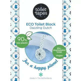 Toilet Tapes Toiletblok - Dazzling Dutch - 1 blok