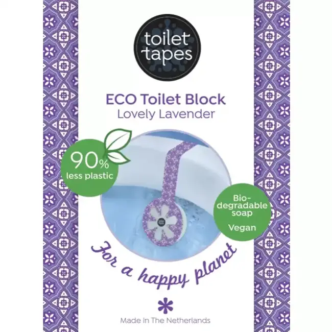 Toilet Tapes Toiletblok - Lovely Lavender - 1 blok