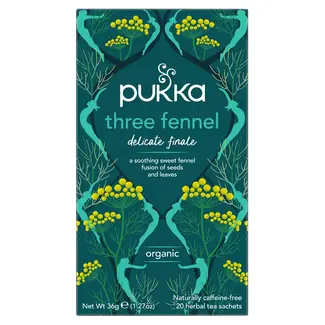 Pukka Three Fennel (Venkel) - kruidenthee - BIO