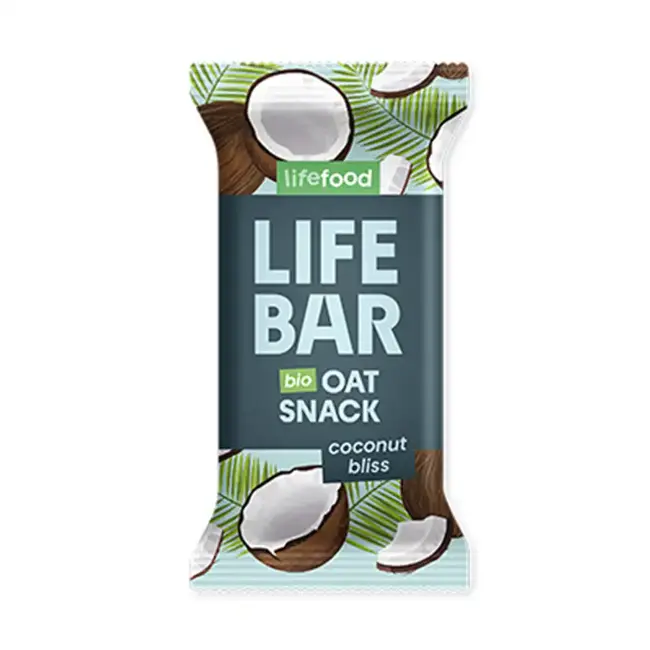 Lifebar Haverreep Coconut Bliss - 40g - BIO