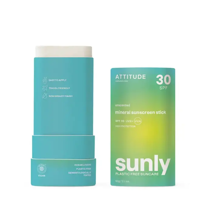 Sunly Zonnebrand Stick - Unscented - 30 SPF - 60g