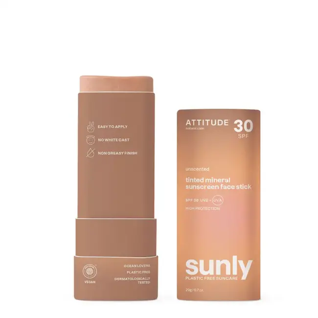 Sunly Getinte Tinted Face Stick Unscented 30 SPF- 20g