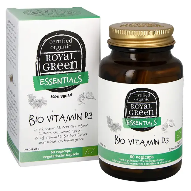 Royal Green Vitamine D3 - 60 vcaps - BIO