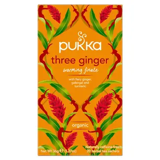 Pukka Three Ginger (gember) - kruidenthee - BIO