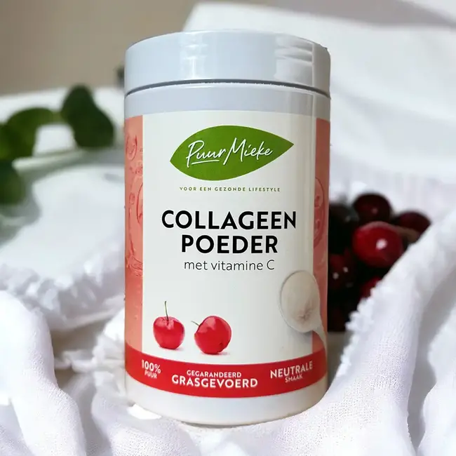 Collageen poeder met vitamine C gehydrolyseerd - 300g