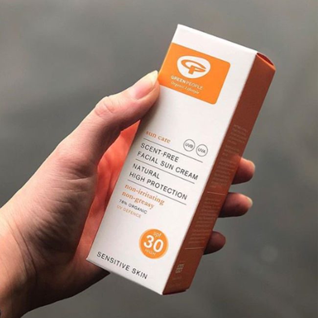 Parfumvrije Zonnebrandcreme Gezicht SPF30 - 50ml
