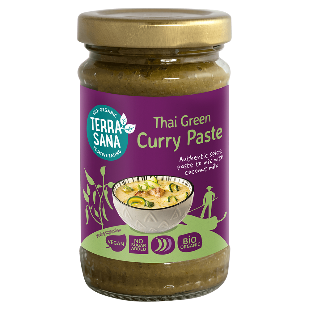 Thaise Groene Currypasta BIO | Pure Voeding - Puur Mieke