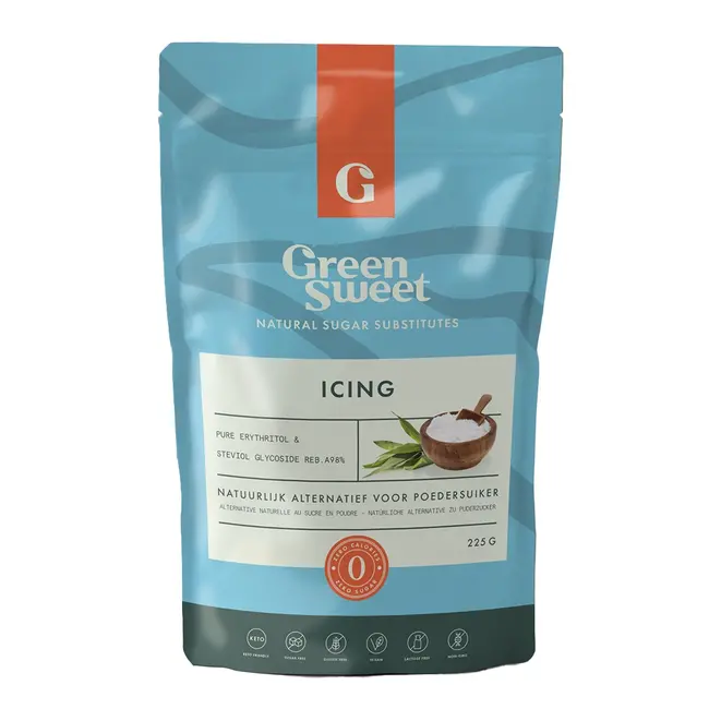 Stevia Poedersuiker Icing - 225g