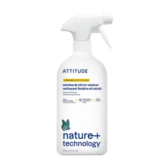ATTITUDE Nature+ Window & Mirror Cleaner Citrus Zest - 800ml