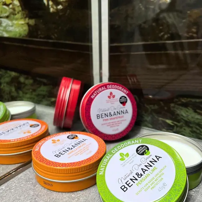 Natuurlijke Deodorant Creme - Pink Grapefruit - 45gr