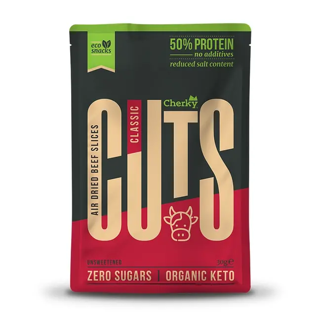 Cherky Biltong Cuts - Classic - 30g - BIO