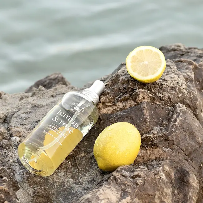 Eau de Cologne - Lemon & Rose - 200ml - BIO