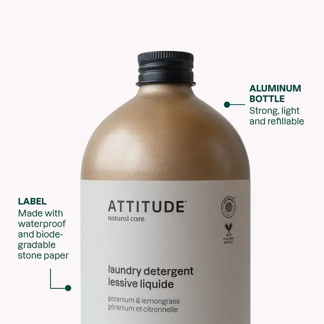 Wasmiddel - Geranium & Citroengras - 1000ml