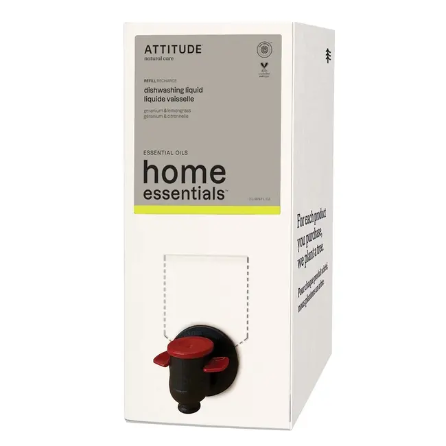 Refill - Afwasmiddel - Geranium & Citroengras - 2000ml