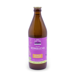 Mattisson Kombucha Rooibos & Rozemarijn - 500ml - BIO