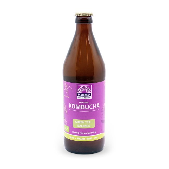 Kombucha Groene Thee - 500ml - BIO